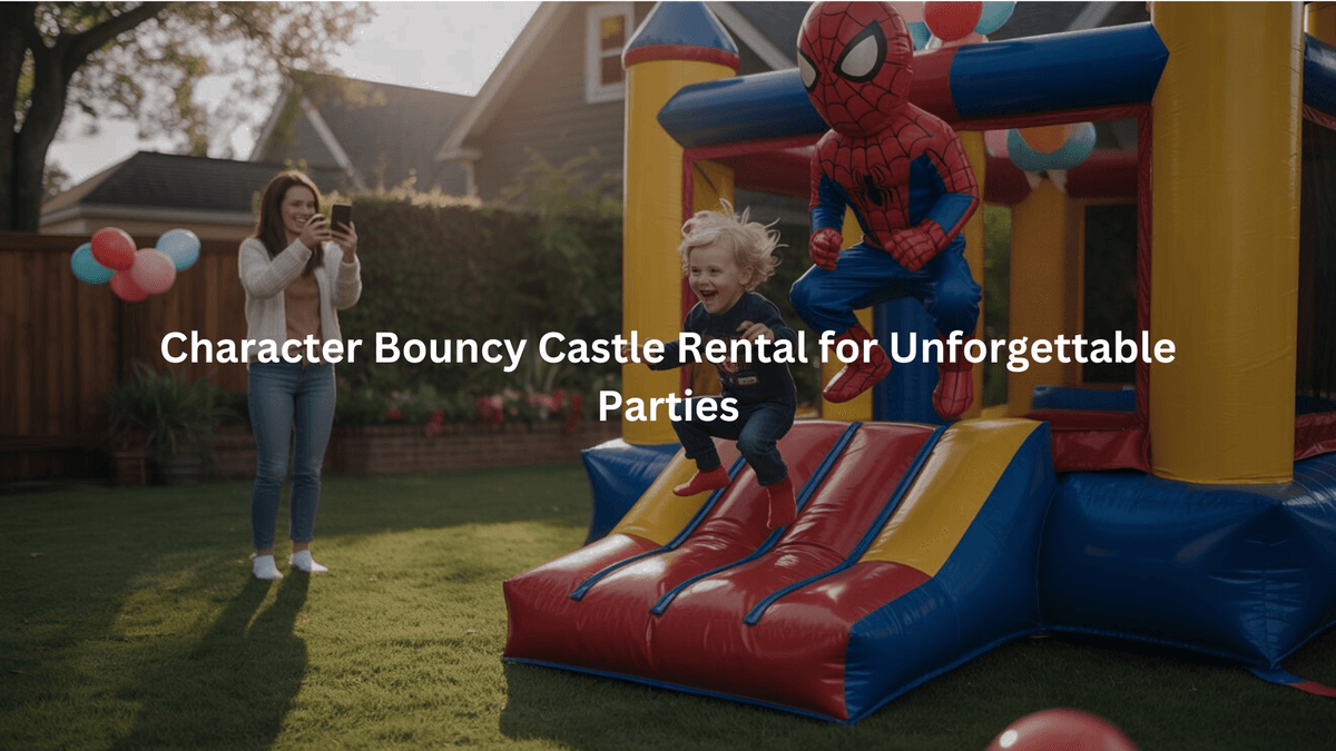 Character Bouncy Castle Rental for Unforgettable Parties