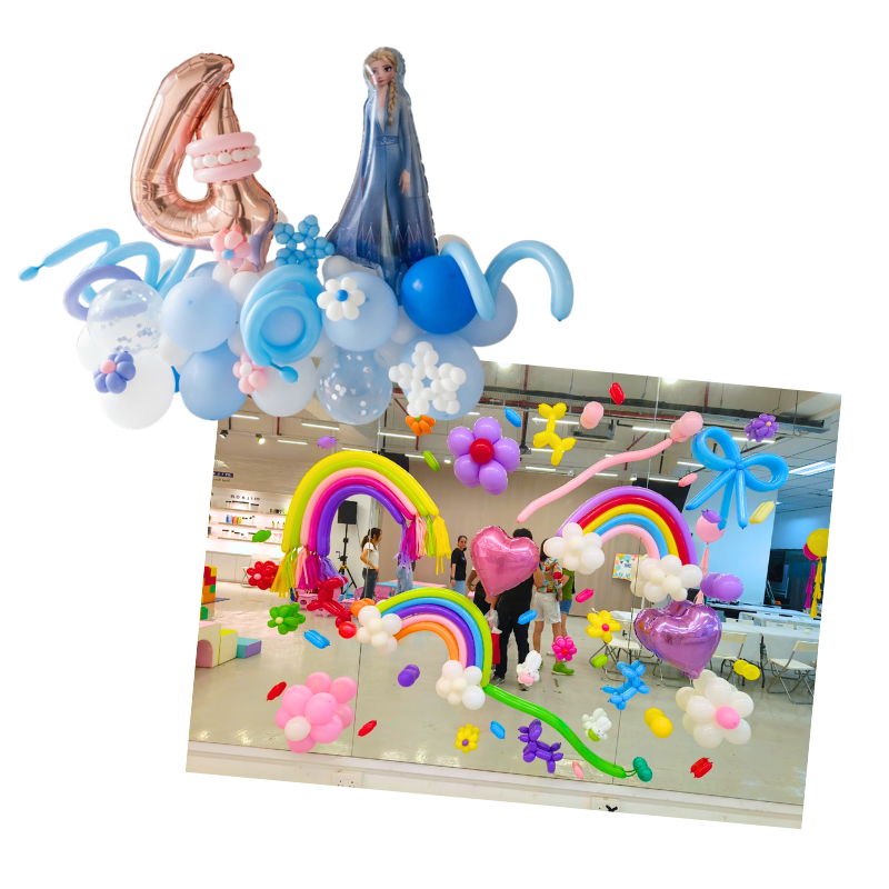 Ad-Hoc Balloon Decorations