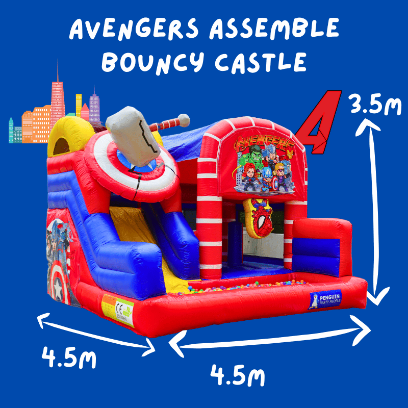 Avengers Assemble Bouncy Castle