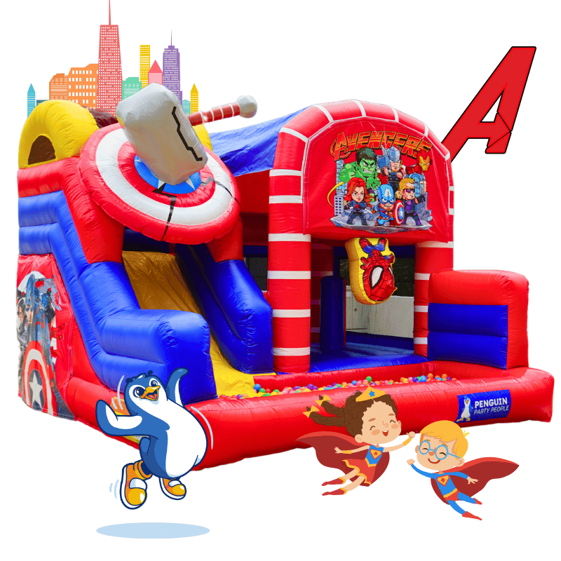 Avengers Assemble Bouncy Castle