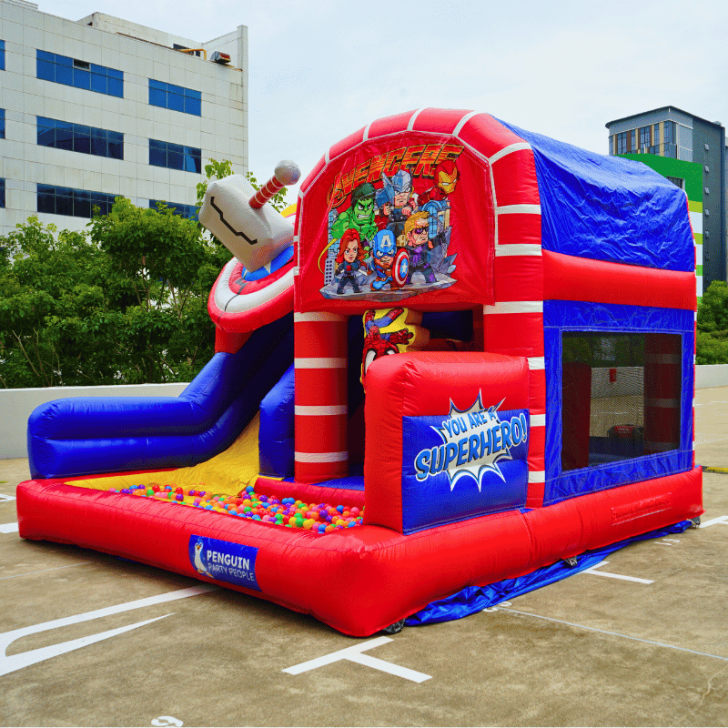 Avengers Assemble Bouncy Castle
