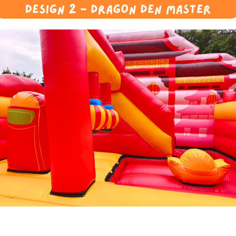 Chinese New Year Festive Bouncy Castle