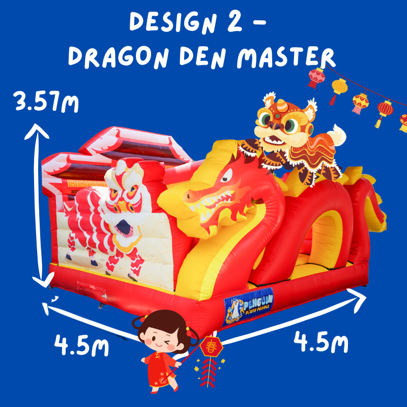 Chinese New Year Festive Bouncy Castle