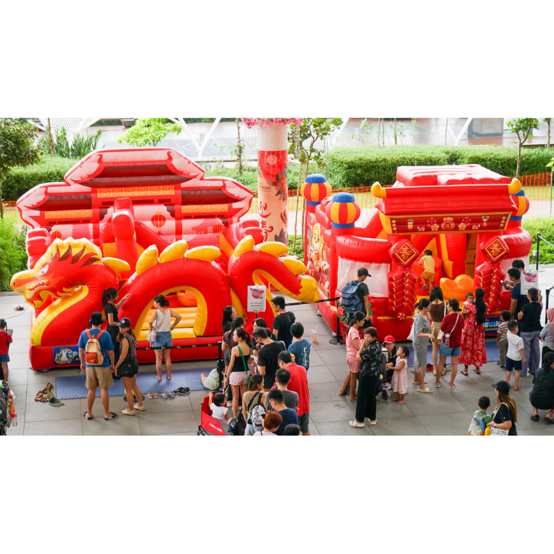 Chinese New Year Festive Bouncy Castle