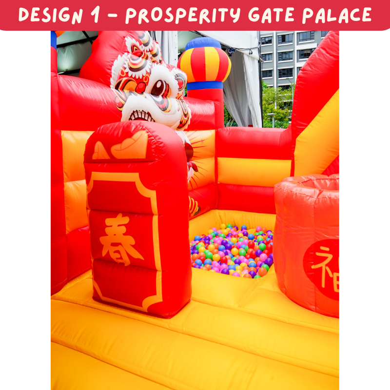 Chinese New Year Festive Bouncy Castle