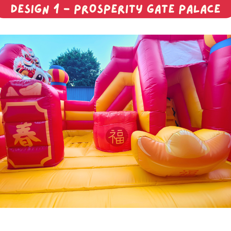 Chinese New Year Festive Bouncy Castle
