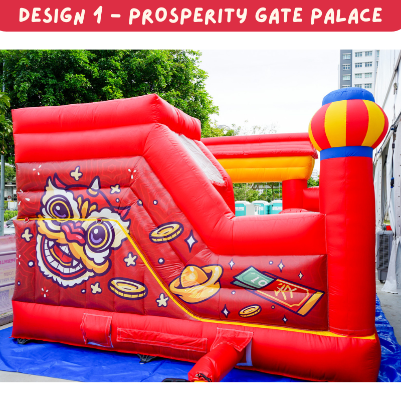Chinese New Year Festive Bouncy Castle