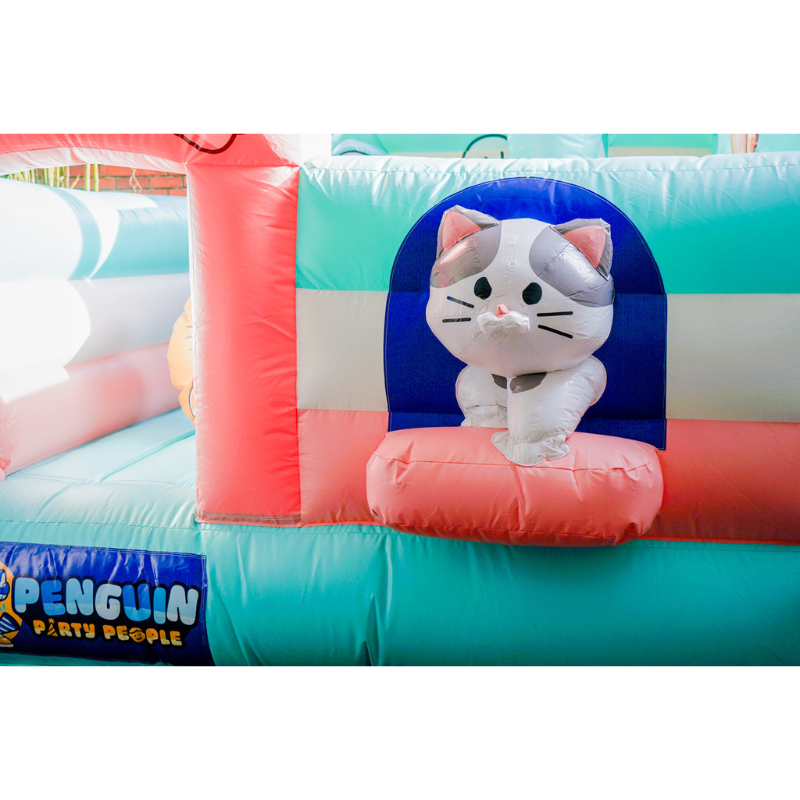 Cats Purrfect Play House Bouncy Castle