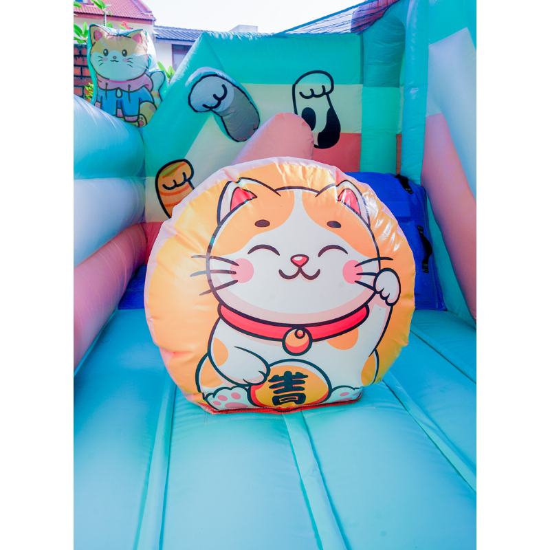 Cats Purrfect Play House Bouncy Castle