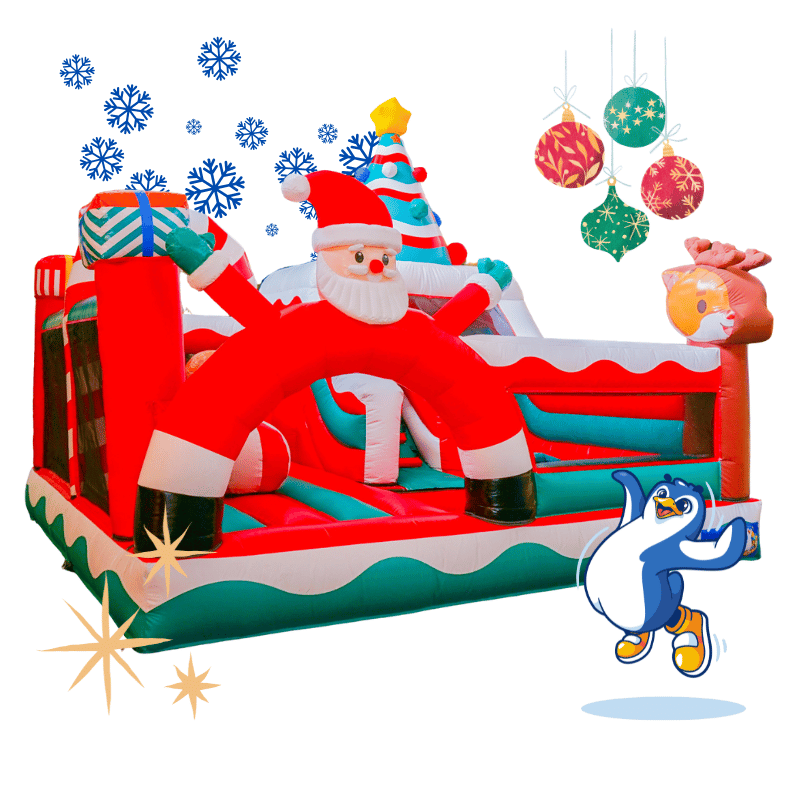 Christmas Wonderland Bouncy Castle