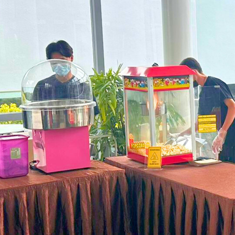 Cotton Candy Floss Live Station