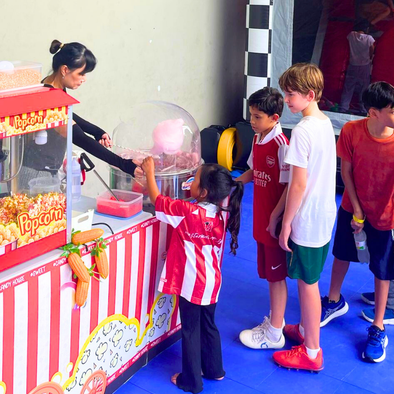 Cotton Candy Floss Live Station