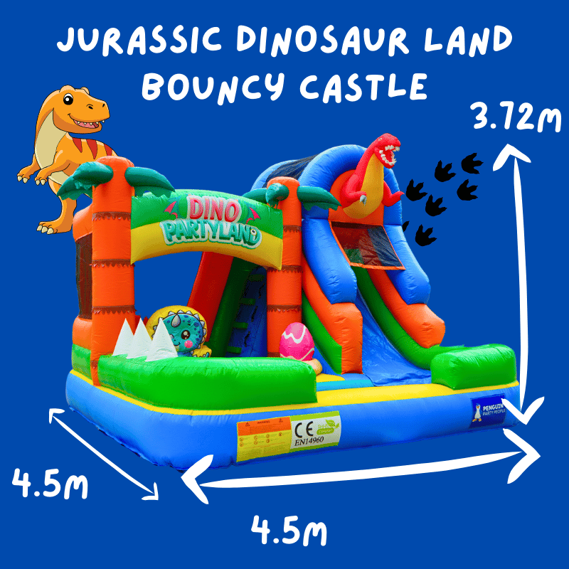 Jurassic Dinosaur Land Bouncy Castle