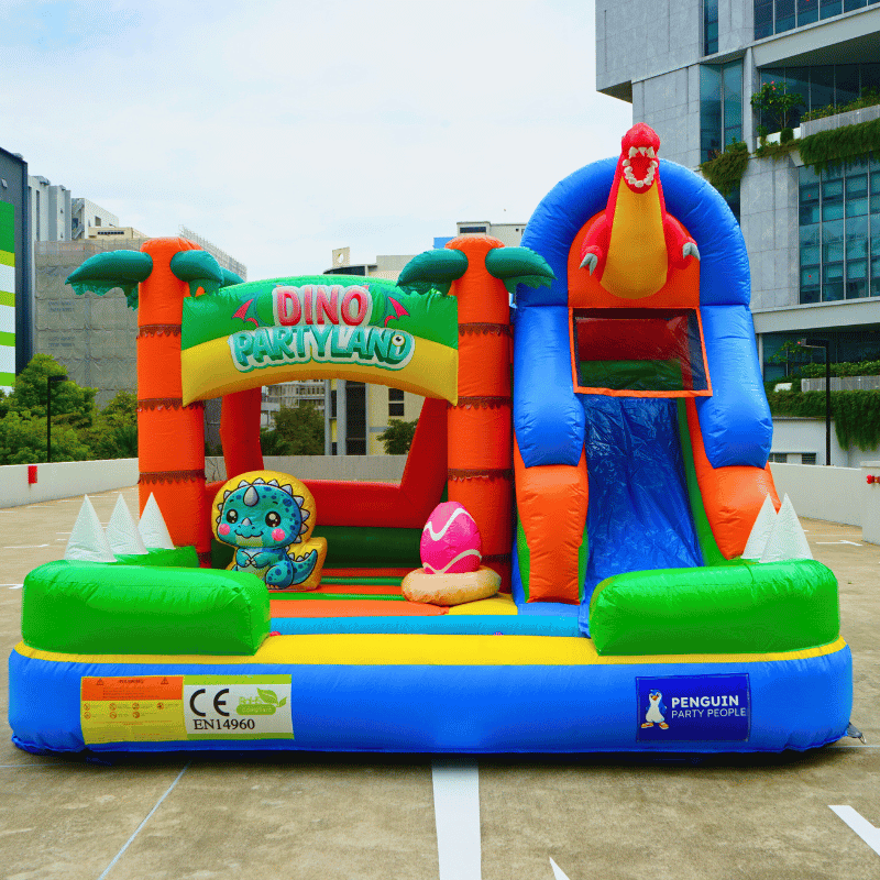 Jurassic Dinosaur Land Bouncy Castle