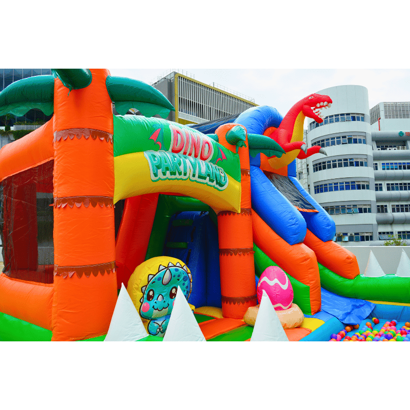 Jurassic Dinosaur Land Bouncy Castle