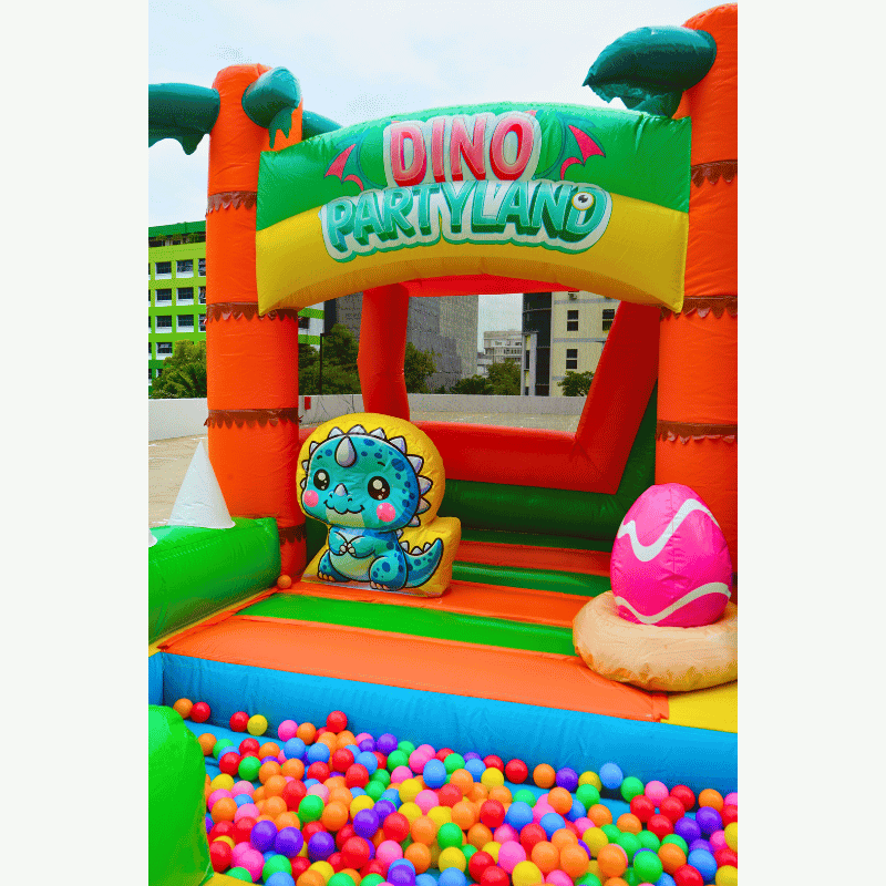 Jurassic Dinosaur Land Bouncy Castle