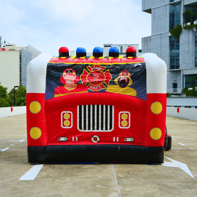 Fantastic Firetruck Bouncy Castle