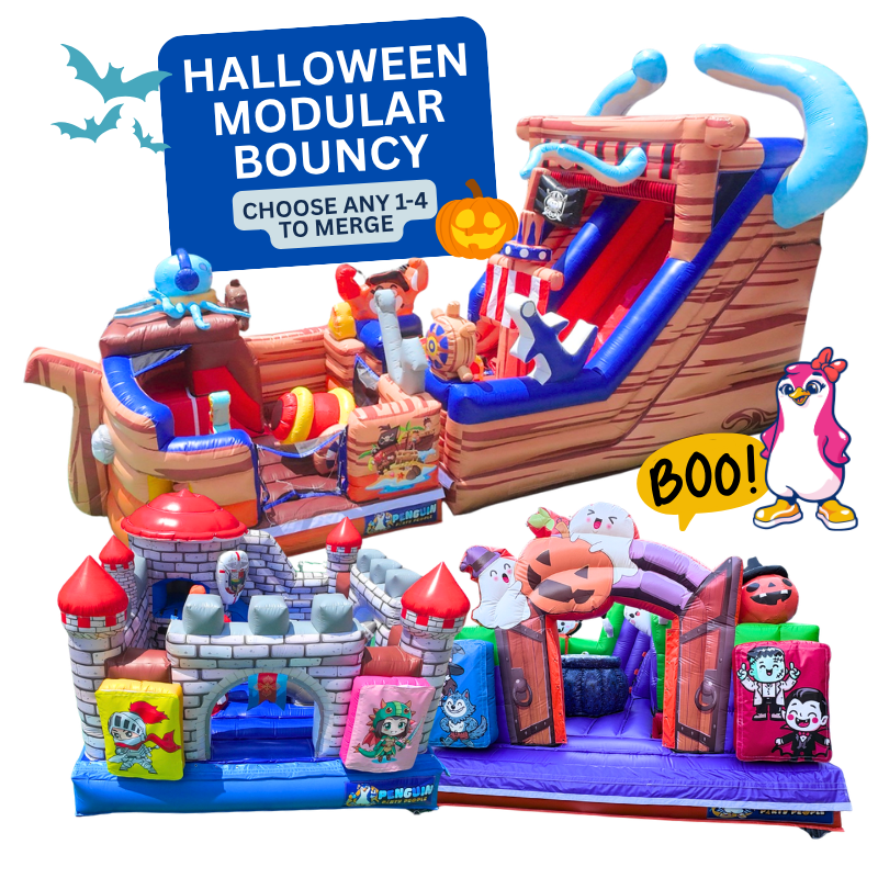 Halloween Adventure Bouncy Castle