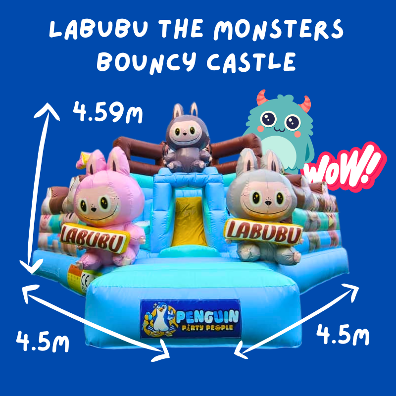 Labubu The Monsters Bouncy Castle
