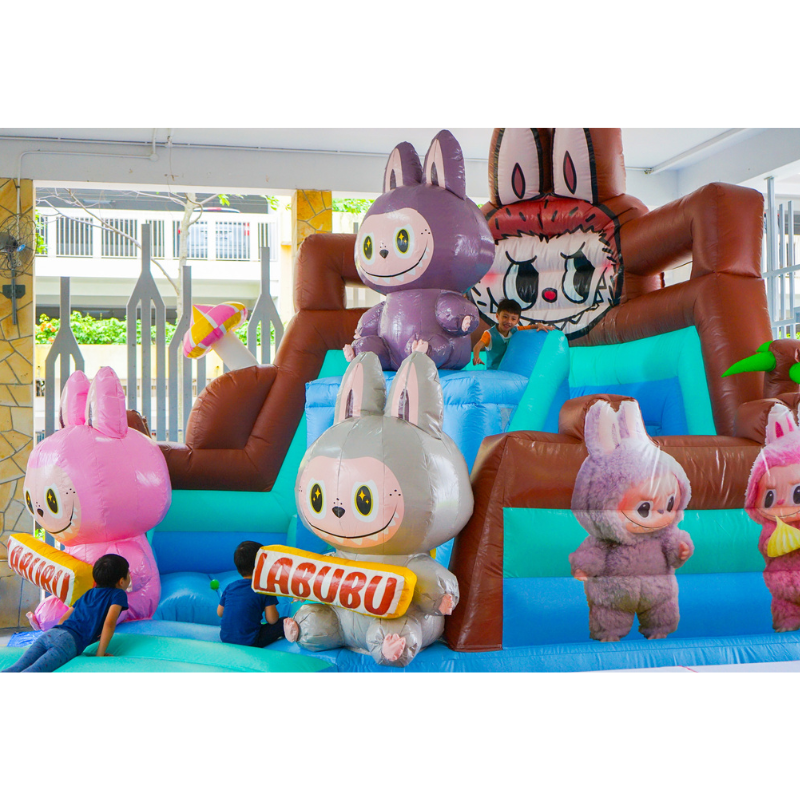 Labubu The Monsters Bouncy Castle