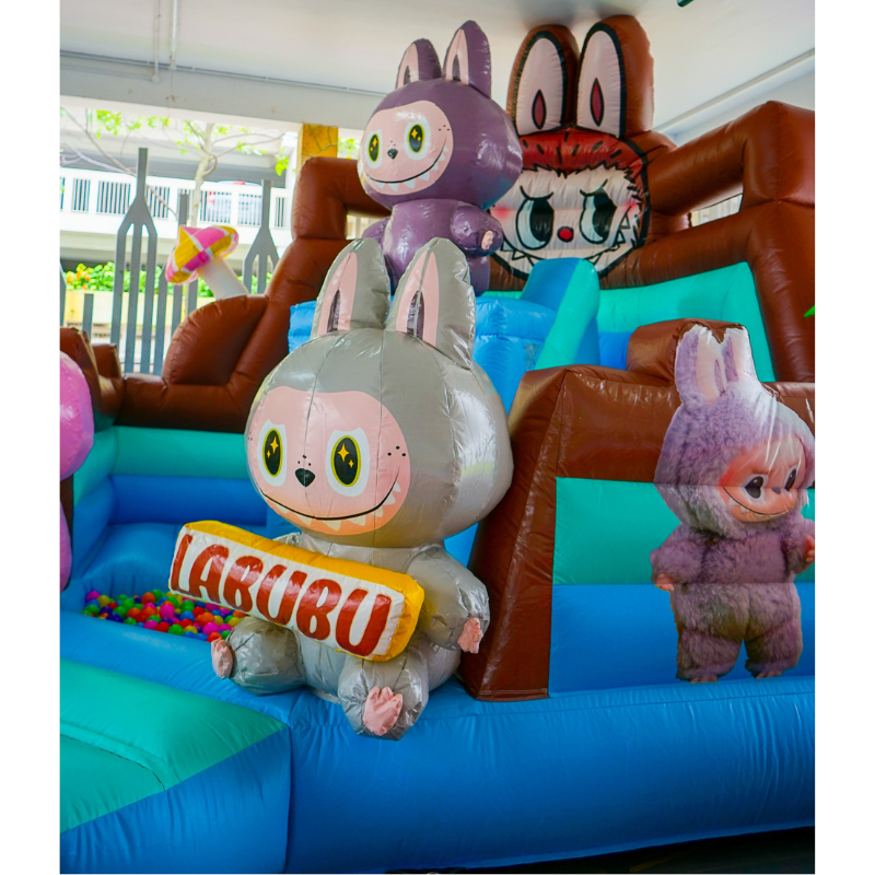 Labubu The Monsters Bouncy Castle