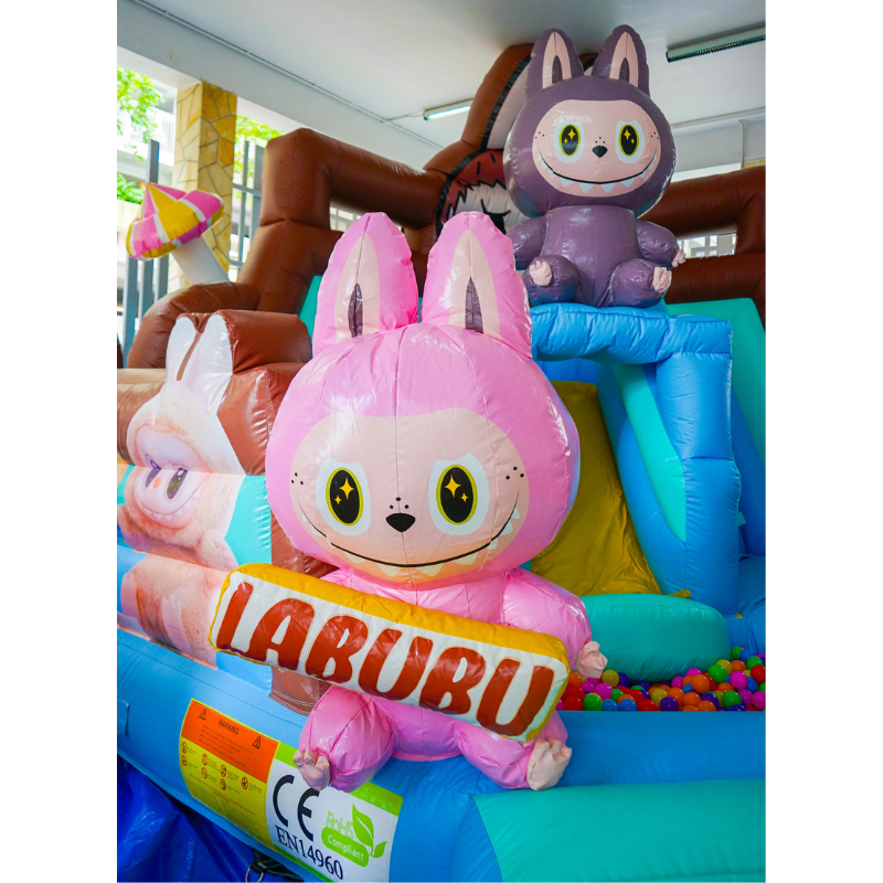 Labubu The Monsters Bouncy Castle