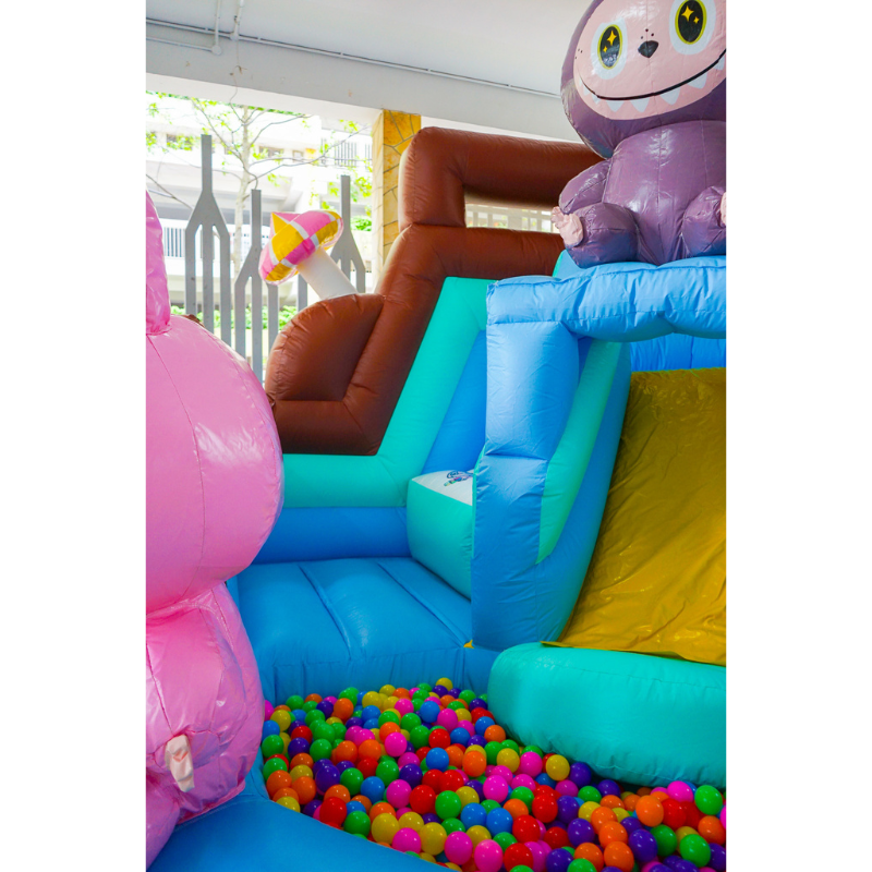 Labubu The Monsters Bouncy Castle