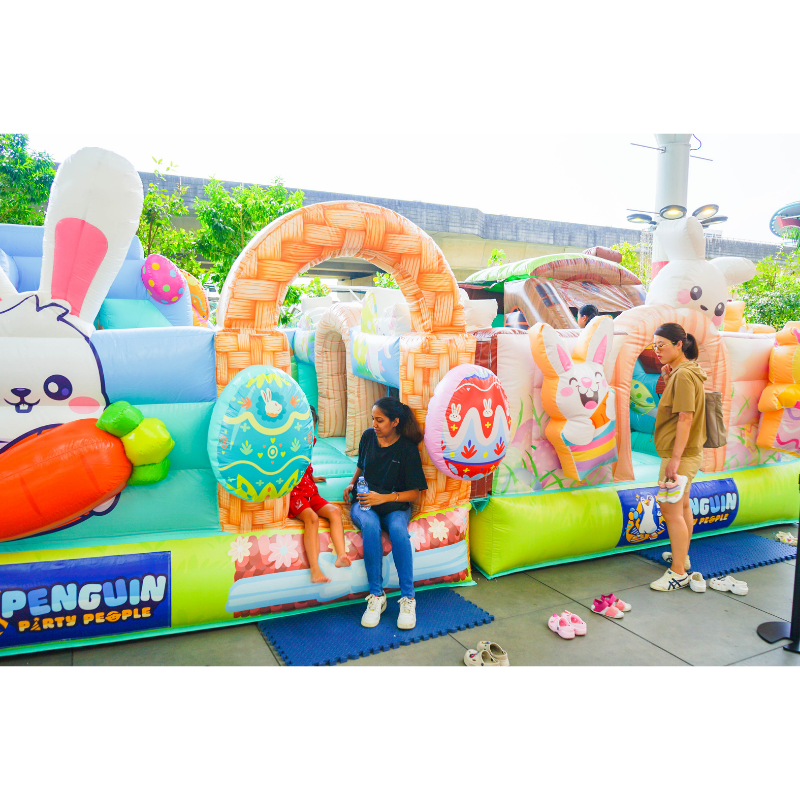 Bunny Bonanza Bouncy Castle