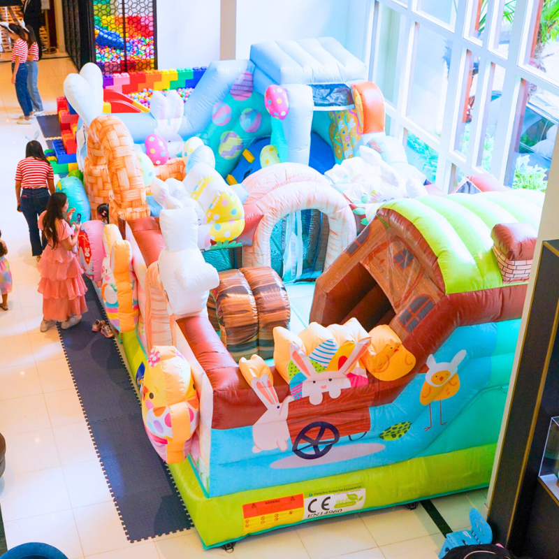 Bunny Bonanza Bouncy Castle