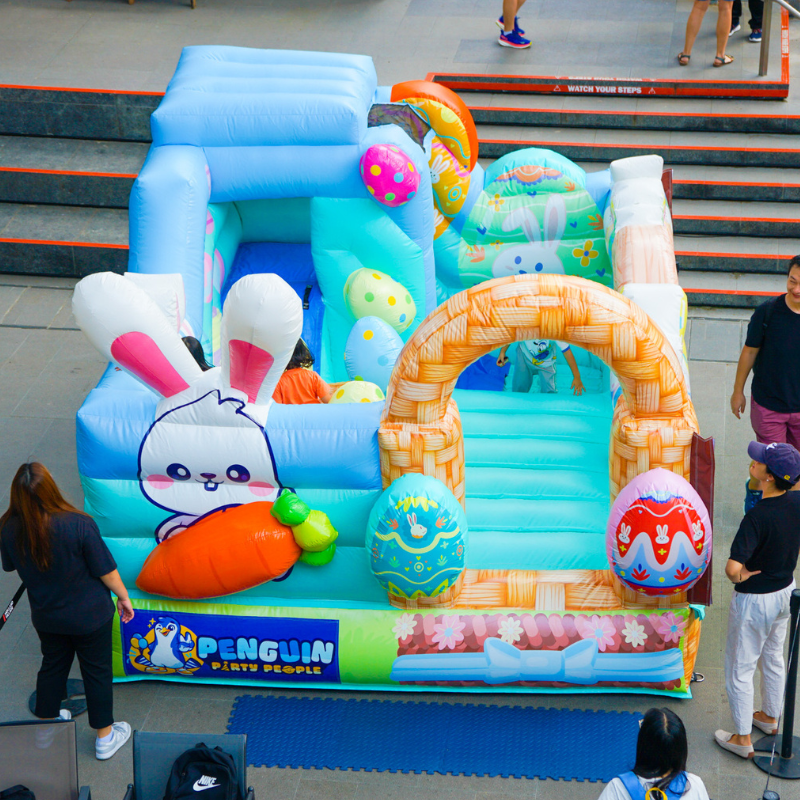 Bunny Bonanza Bouncy Castle