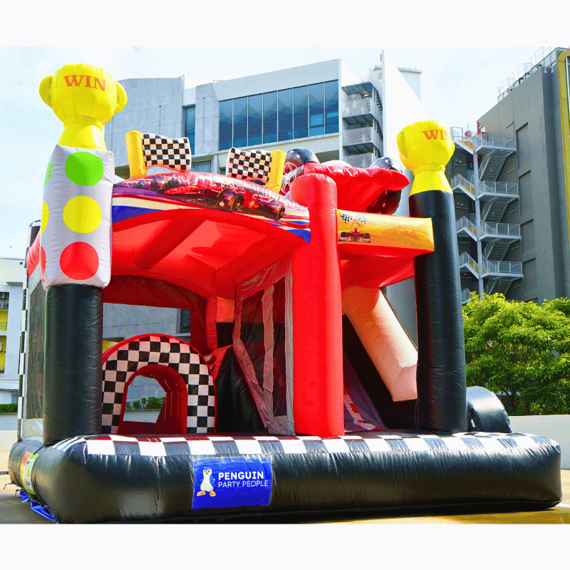 Hot Wheels Racing Bouncy Castle