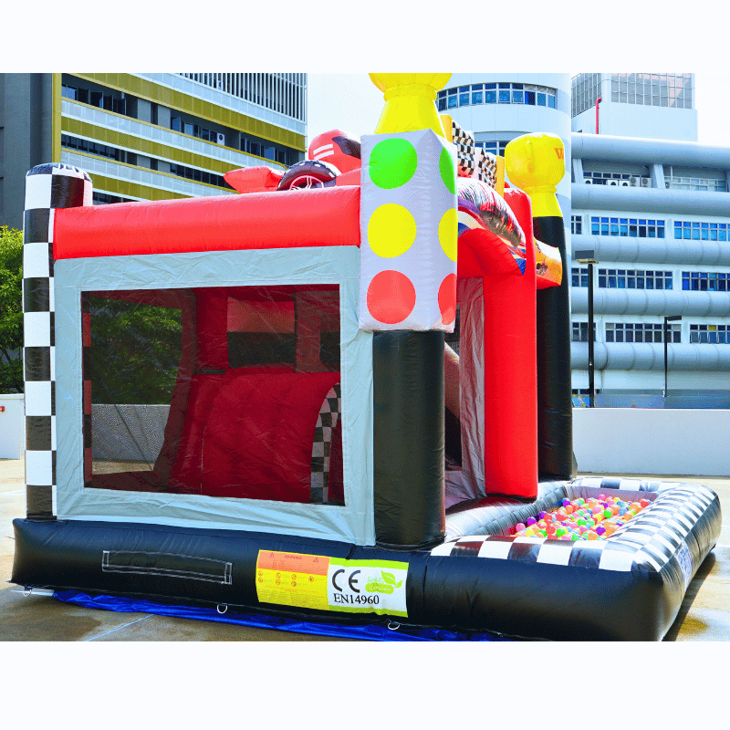 Hot Wheels Racing Bouncy Castle