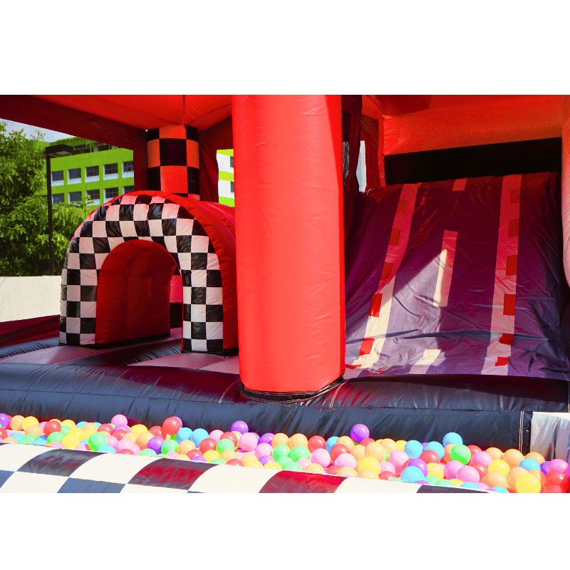 Hot Wheels Racing Bouncy Castle