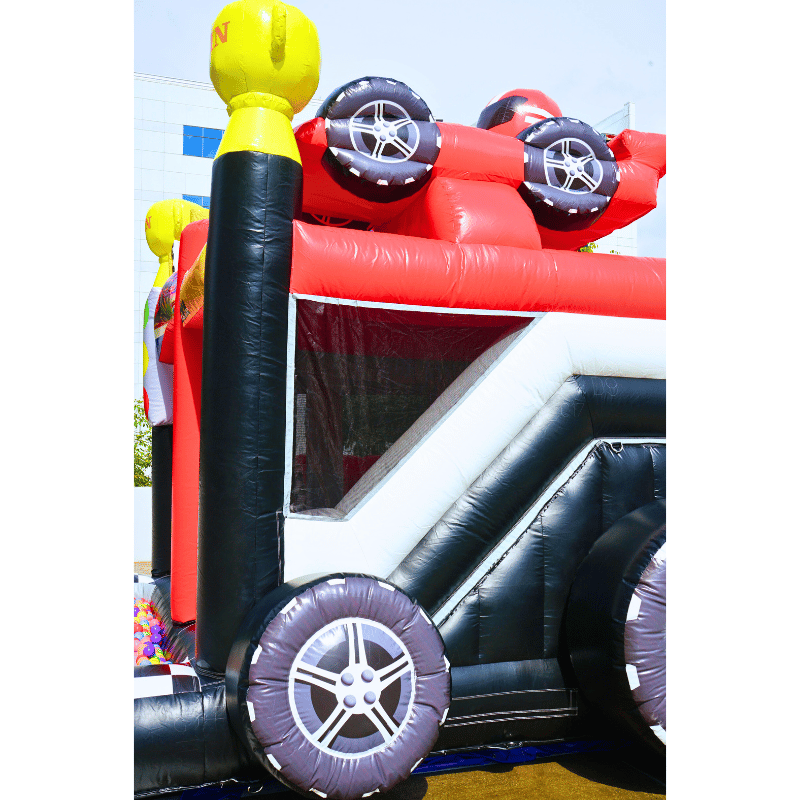 Hot Wheels Racing Bouncy Castle