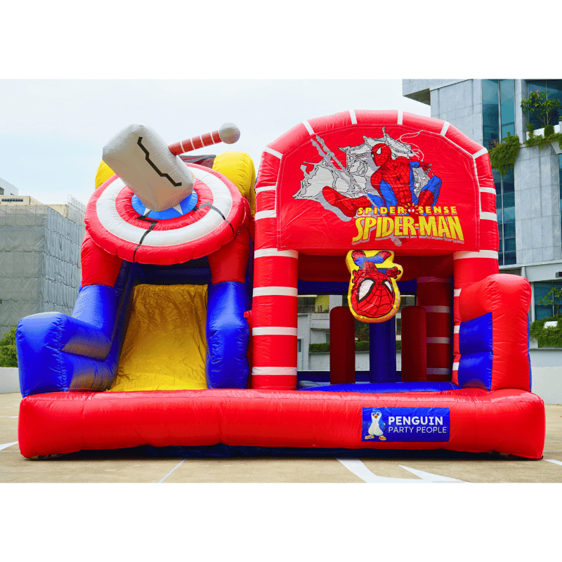 Spiderman Spidey & Friends Bouncy Castle