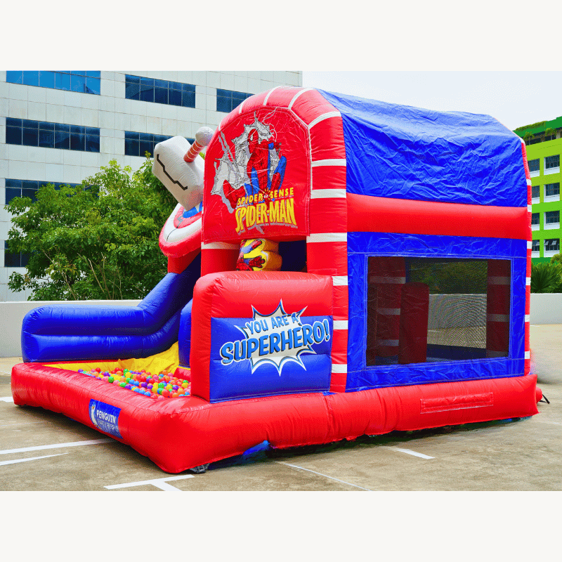 Spiderman Spidey & Friends Bouncy Castle