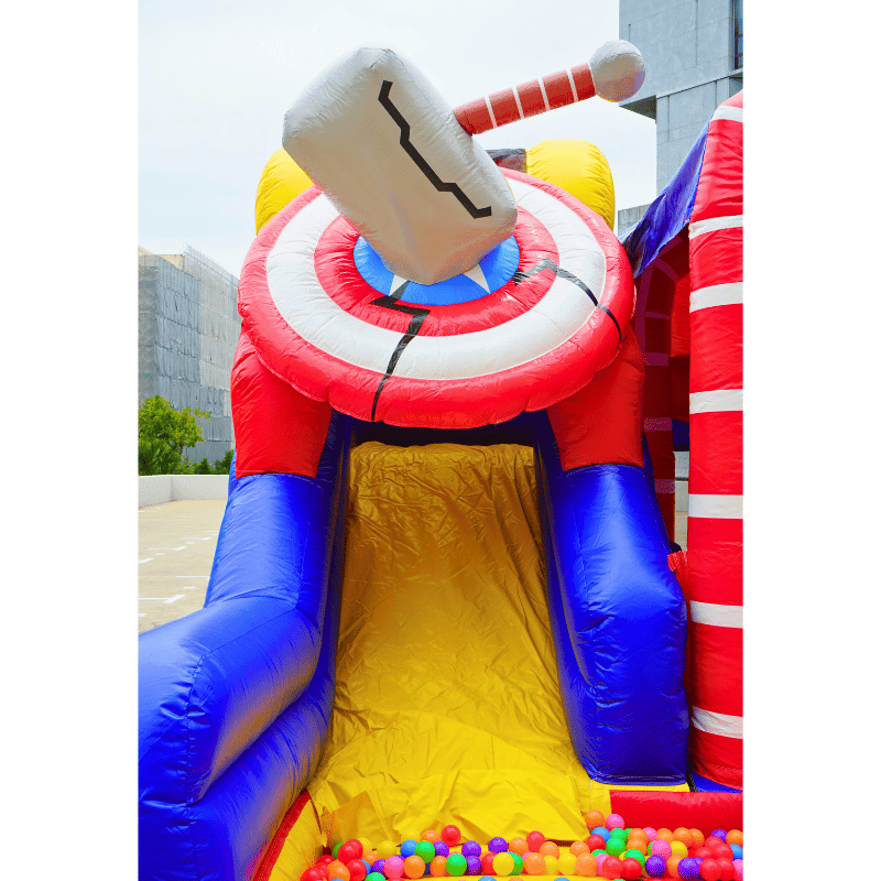 Spiderman Spidey & Friends Bouncy Castle