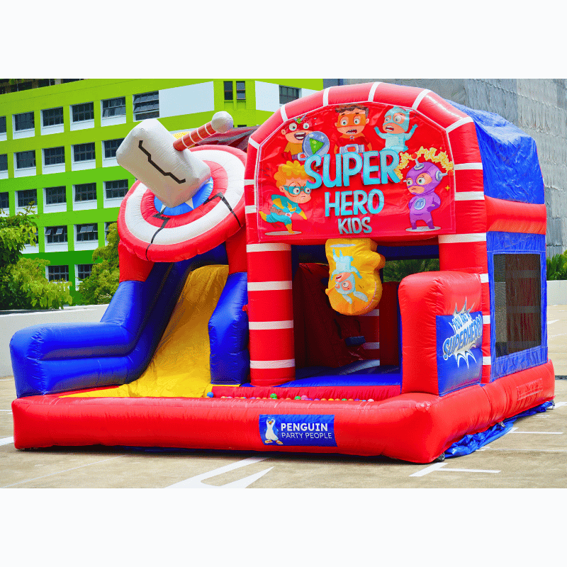 Superhero Wonders Bouncy Castle
