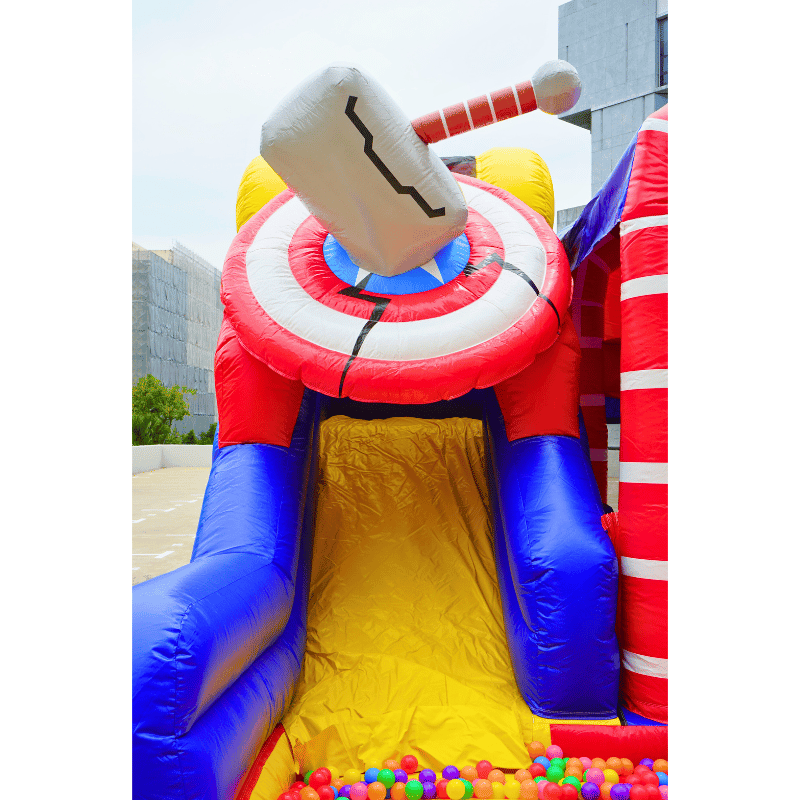 Superhero Wonders Bouncy Castle