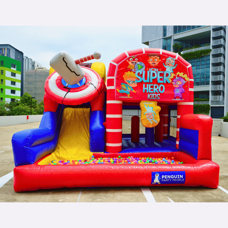 Superhero Wonders Bouncy Castle