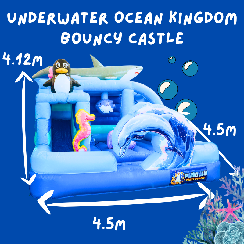 Underwater Ocean Kingdom Bouncy Castle