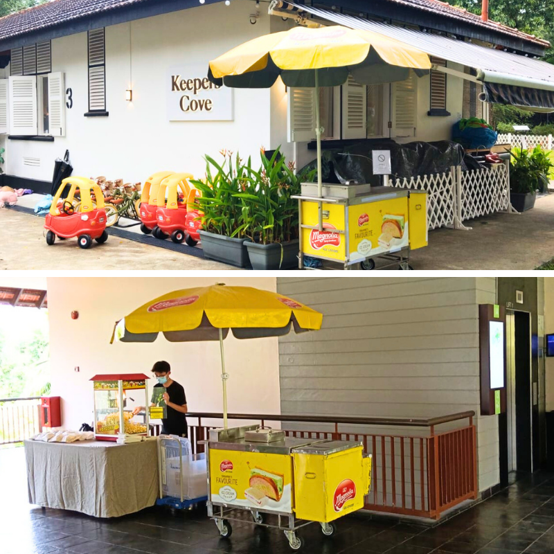 Ice Cream Cart Live Station