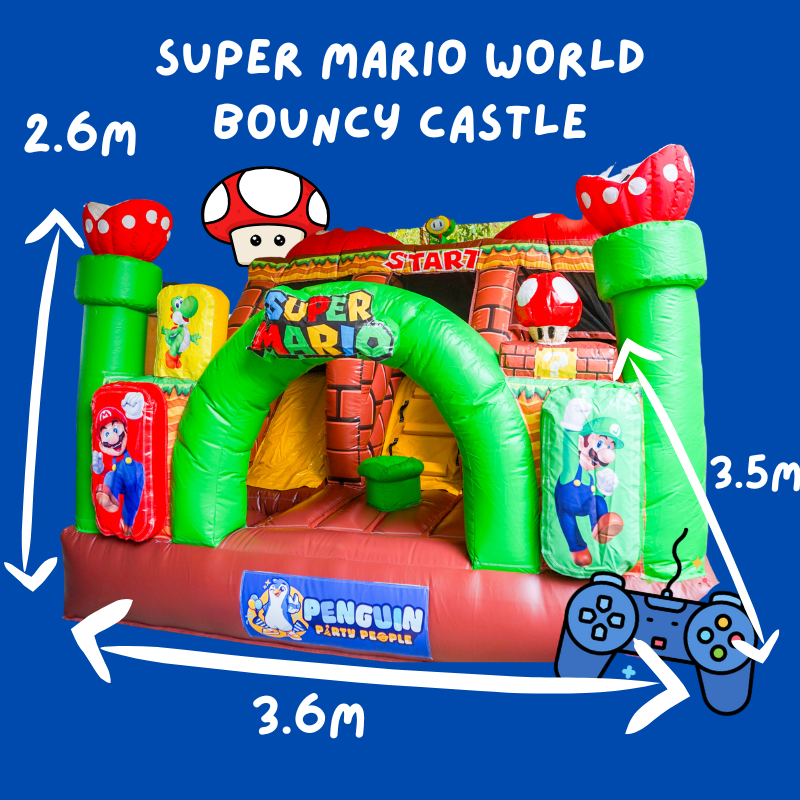 Super Mario World Bouncy Castle