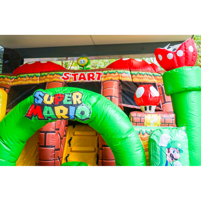 Super Mario World Bouncy Castle
