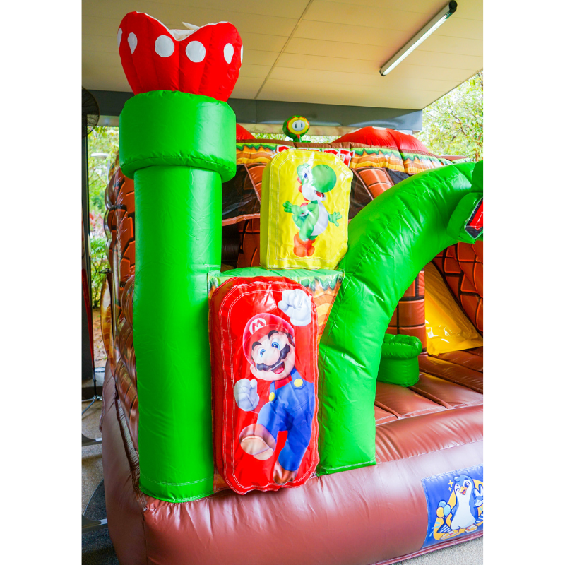 Super Mario World Bouncy Castle