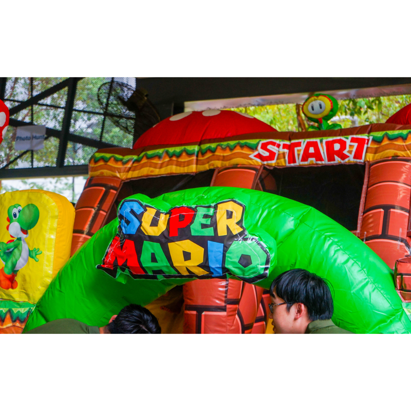 Super Mario World Bouncy Castle