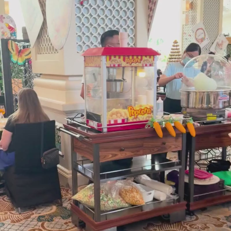 Cotton Candy Floss Live Station