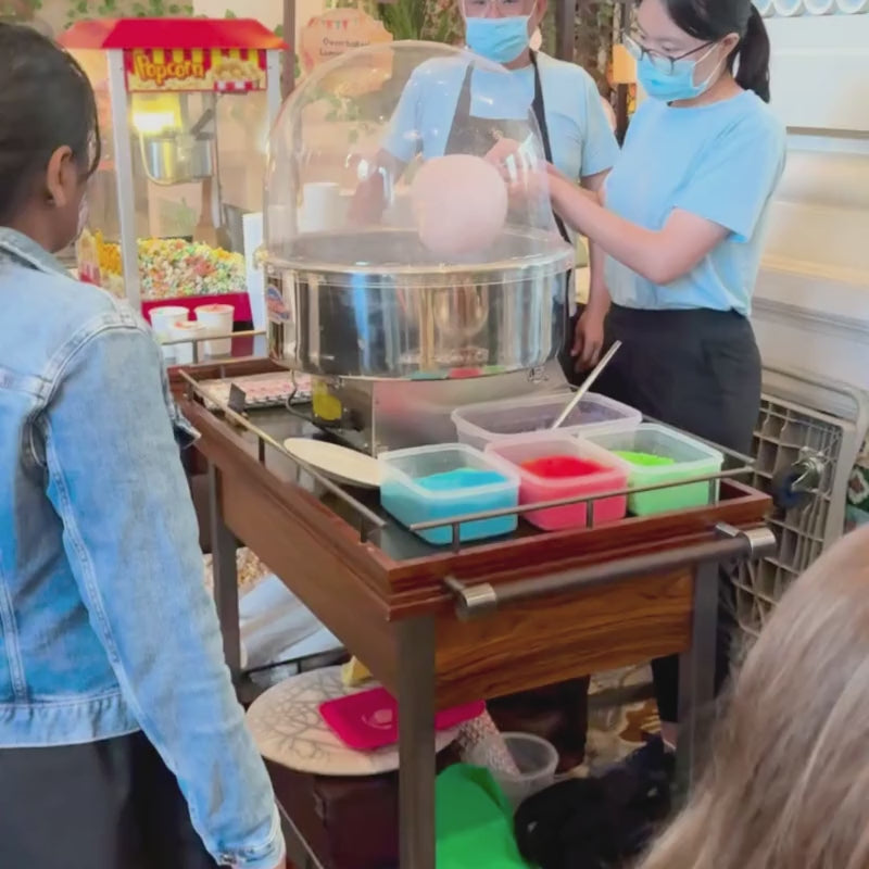 Cotton Candy Floss Live Station
