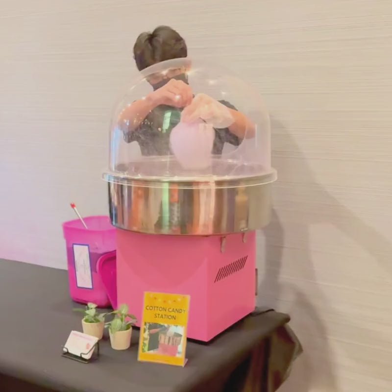 Cotton Candy Floss Live Station