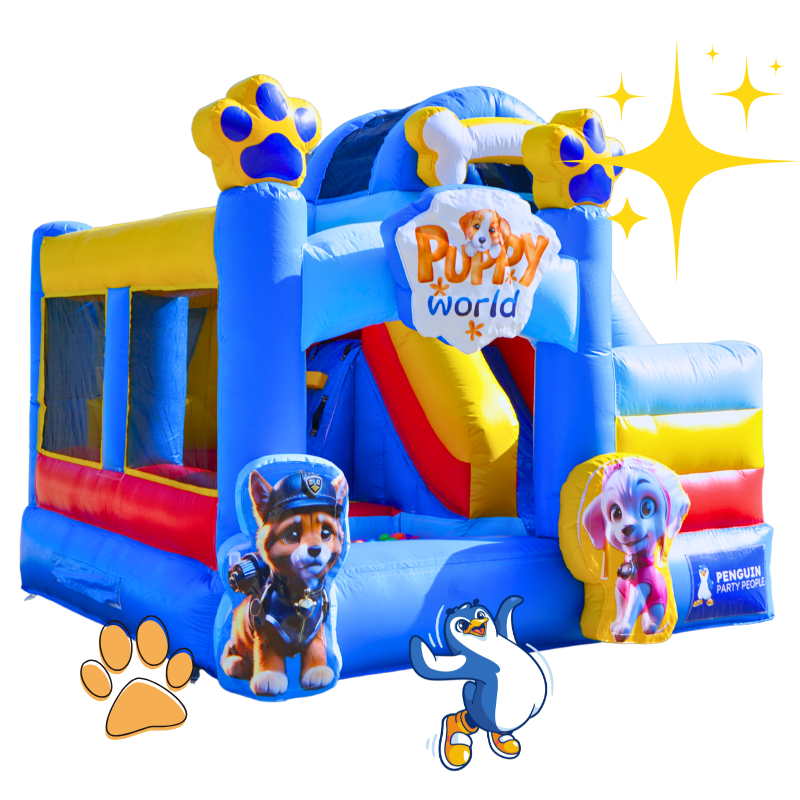 Puppy Dog Playland Bouncy Castle